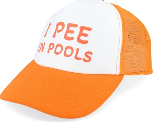 Trucker-Iconic I Pee In Pools Foam Black/White Trucker - Black, White