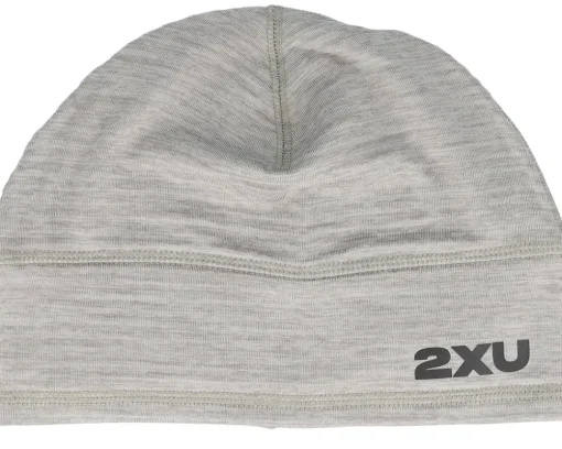 Sport-2XU Ignition Carbon/Black Reflective Beanie - Grey
