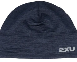 Sport-2XU Ignition Carbon/Black Reflective Beanie - Grey