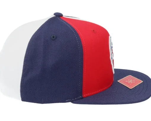 Snapback-American Needle Indianapolis Clowns 400 Series Red/Navy/White Snapback -