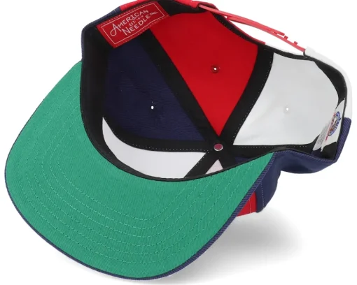 Snapback-American Needle Indianapolis Clowns 400 Series Red/Navy/White Snapback -