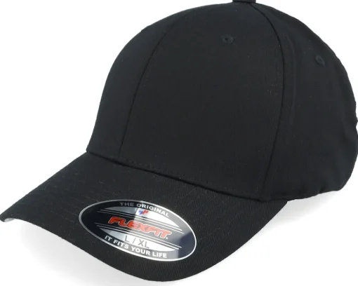 Best Iconic Infinity Symbol Side Logo Black Flexfit -