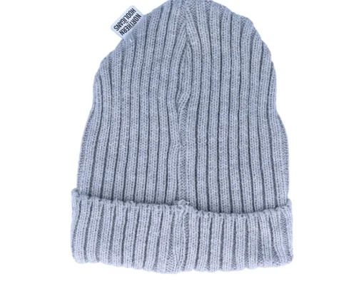 Cuff Beanies-Northern Hooligans Inout Heather Grey Cuff -