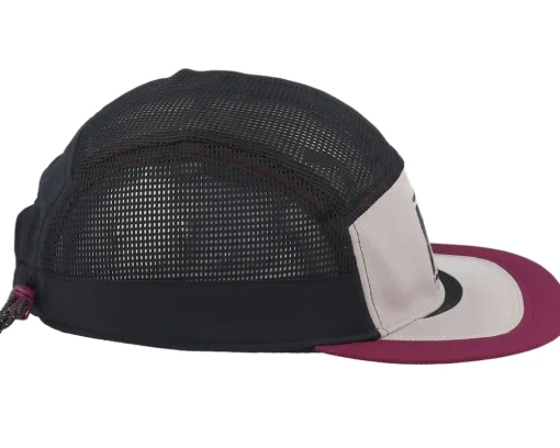 5-Panel-Under Armour Isochill Launch Camper Tetra Gray/Black/Purple 5-Panel -