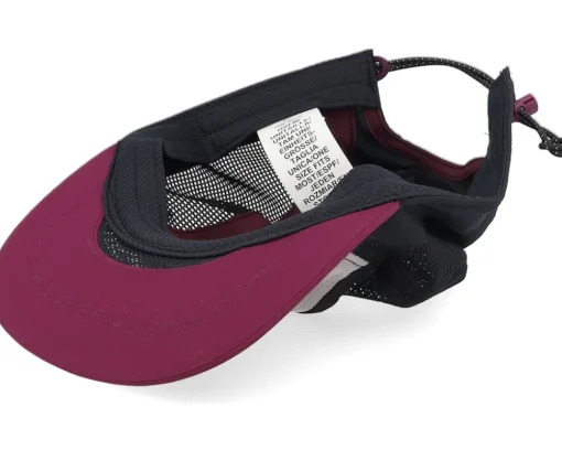 5-Panel-Under Armour Isochill Launch Camper Tetra Gray/Black/Purple 5-Panel -