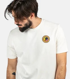 Accessories-Hatstore Ivory Brown/Black T-shirt - White, Beige