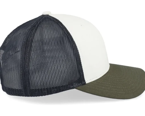Clearance Equip Ivory/Dark Mesh/Black Trucker -