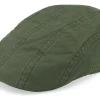 Discount Stetson Ivy Cap Delave Organic Cotton Forest Green Flat Cap -