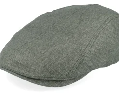 Outlet Lierys Ivy Cap Linen Flat Cap - Beige