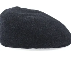 Flat Caps-Stetson Ivy Cap Wool/Cashmere Black Flat Cap -