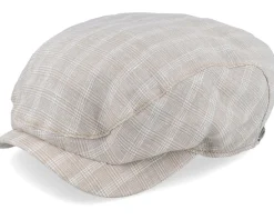 Flat Caps-Wigéns Ivy Contemporary Cap 103 Ecru Flat Cap -