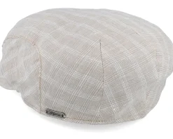 Flat Caps-Wigéns Ivy Contemporary Cap 103 Ecru Flat Cap -