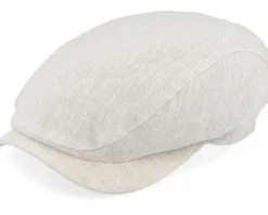 Flat Caps-Wigéns Ivy Contemporary Cap Light Beige Flat Cap -