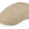 Sale Stetson Ivy Delave Organic Cotton Beige Flat Cap -