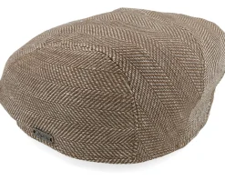 Flat Caps-Wigéns Ivy Modern Cap Brown Flat Cap -