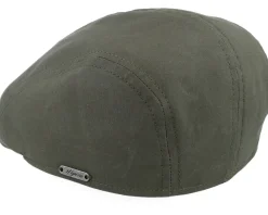 Flat Caps-Wigéns Ivy Modern Cap Olive Flat Cap -