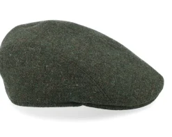 Outlet Wigéns Ivy Modern Cap Olive Melange Flat Cap - Green
