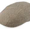 Best Stetson Ivy Silk/Cotton Tan Flat Cap -