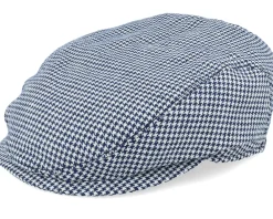 Flat Caps-Wigéns Ivy Slim Cap 409 Navy Flat Cap -