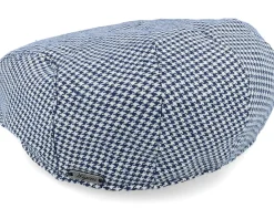 Flat Caps-Wigéns Ivy Slim Cap 409 Navy Flat Cap -