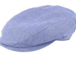 Online Wigéns Ivy Slim Cap Blue Flat Cap -