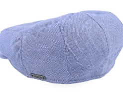 Online Wigéns Ivy Slim Cap Blue Flat Cap -