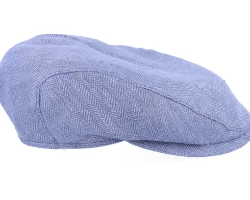 Online Wigéns Ivy Slim Cap Blue Flat Cap -
