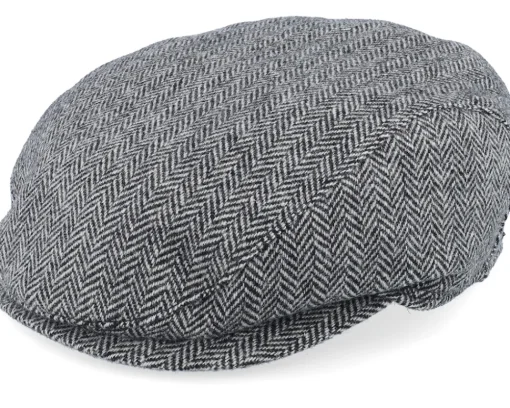 Sale Wigéns Ivy Slim Cap Grey Flat Cap -
