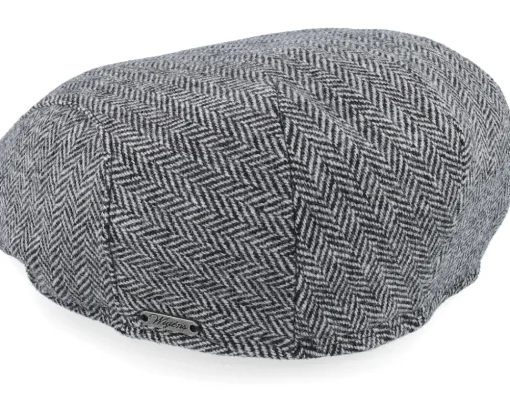 Sale Wigéns Ivy Slim Cap Grey Flat Cap -