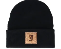 Outlet Iconic J Letter Patch Black Cuff -