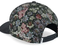 Adjustable-Les Deux Jacquard Baseball Cap Rosin/Chive Green Adjustable -