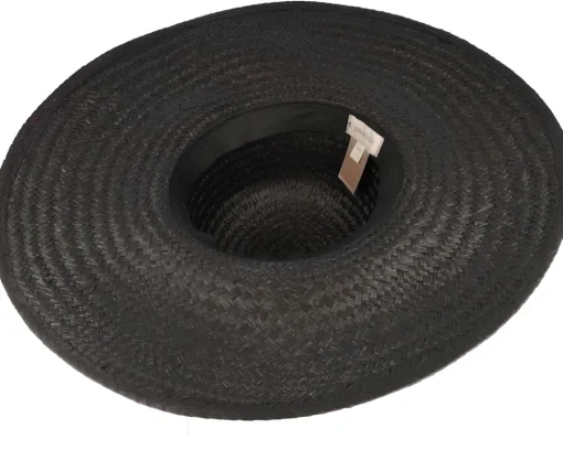 Straw Hat | Sun Hat-Brixton Janae Black Sun Hat -