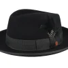 Sale Mayser Jannes Wool Black Fedora -