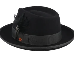 Sale Mayser Jannes Wool Black Fedora -