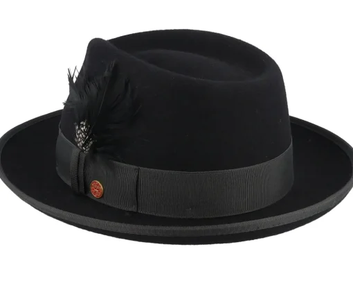 Sale Mayser Jannes Wool Black Fedora -
