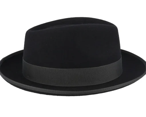 Sale Mayser Jannes Wool Black Fedora -