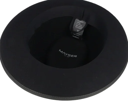 Sale Mayser Jannes Wool Black Fedora -