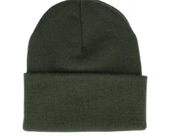Outlet Public Domain Japan Beanie Olive Cuff - Green