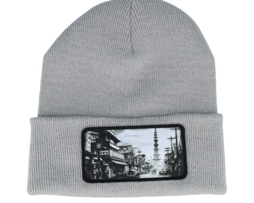 Outlet Public Domain Japan Beanie Olive Cuff - Green