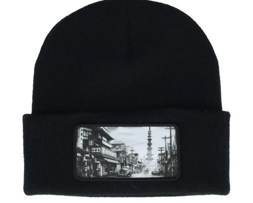 Outlet Public Domain Japan Beanie Olive Cuff - Green