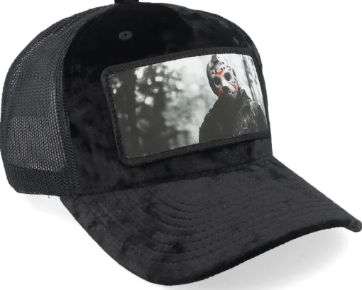 Velvet Caps-Scenes Jayson Killer Velvet Black/Black A-frame Trucker -
