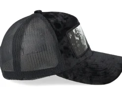 Velvet Caps-Scenes Jayson Killer Velvet Black/Black A-frame Trucker -