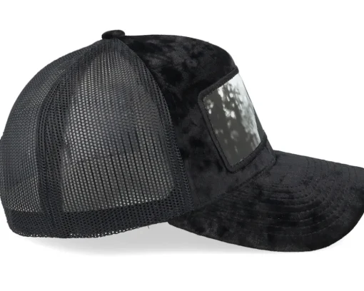 Velvet Caps-Scenes Jayson Killer Velvet Black/Black A-frame Trucker -