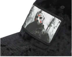 Velvet Caps-Scenes Jayson Killer Velvet Black/Black A-frame Trucker -
