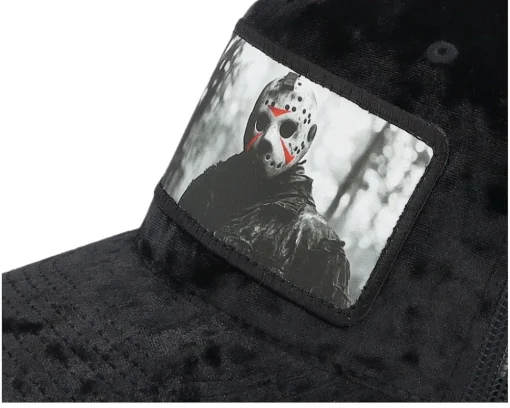 Velvet Caps-Scenes Jayson Killer Velvet Black/Black A-frame Trucker -