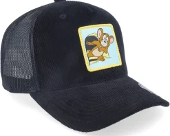 Trucker-Tom & Jerry Jerry Looking Out Black Cord Trucker -