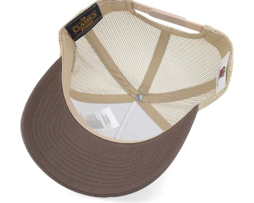 Best Tom & Jerry Jerry Looking Out Brown/Khaki Trucker -