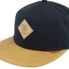 Snapback-Djinns Jersey Patch Black Snapback -