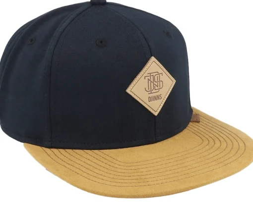 Snapback-Djinns Jersey Patch Black Snapback -