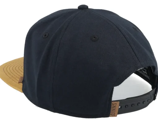 Snapback-Djinns Jersey Patch Black Snapback -